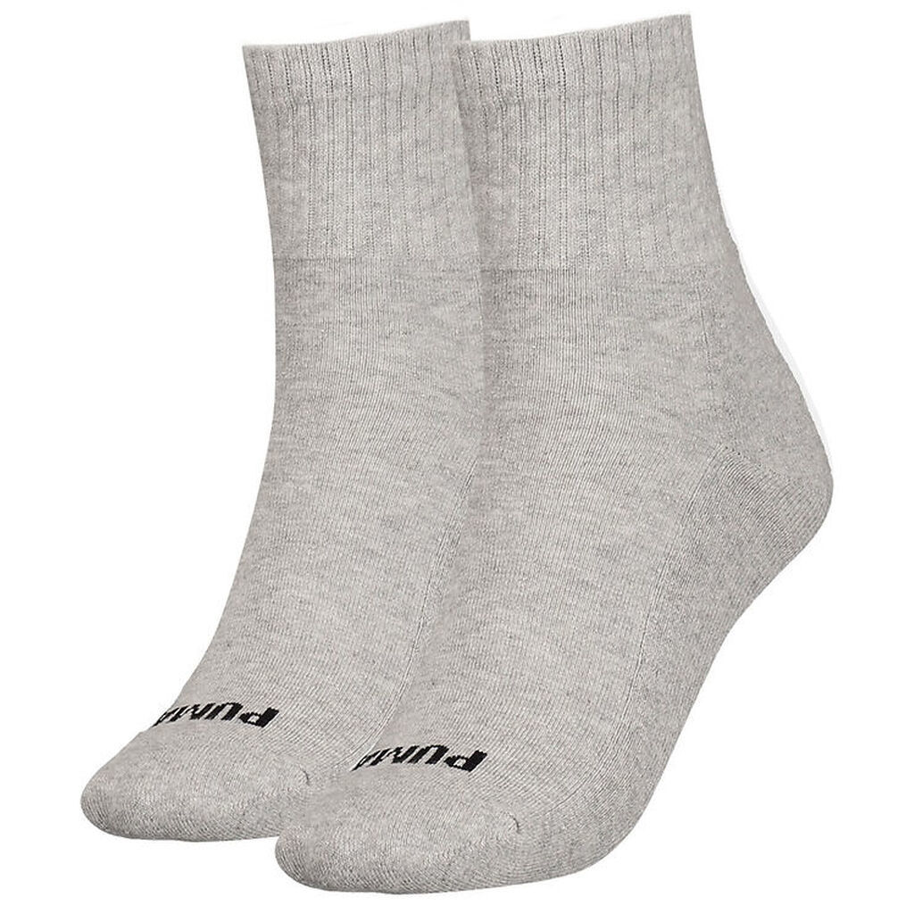 Puma Strømper - 2-pak - Heart Logo Crew - Grey Melange