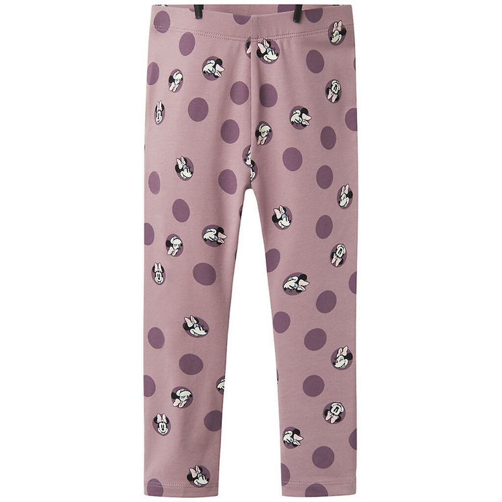 Name It Leggings - NmfDemi - ElderBerry