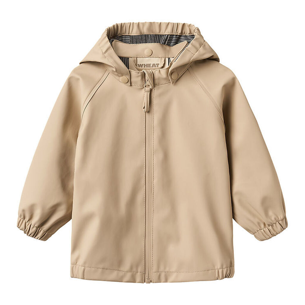 Wheat Regnjakke - PU - Chardy - White Pepper
