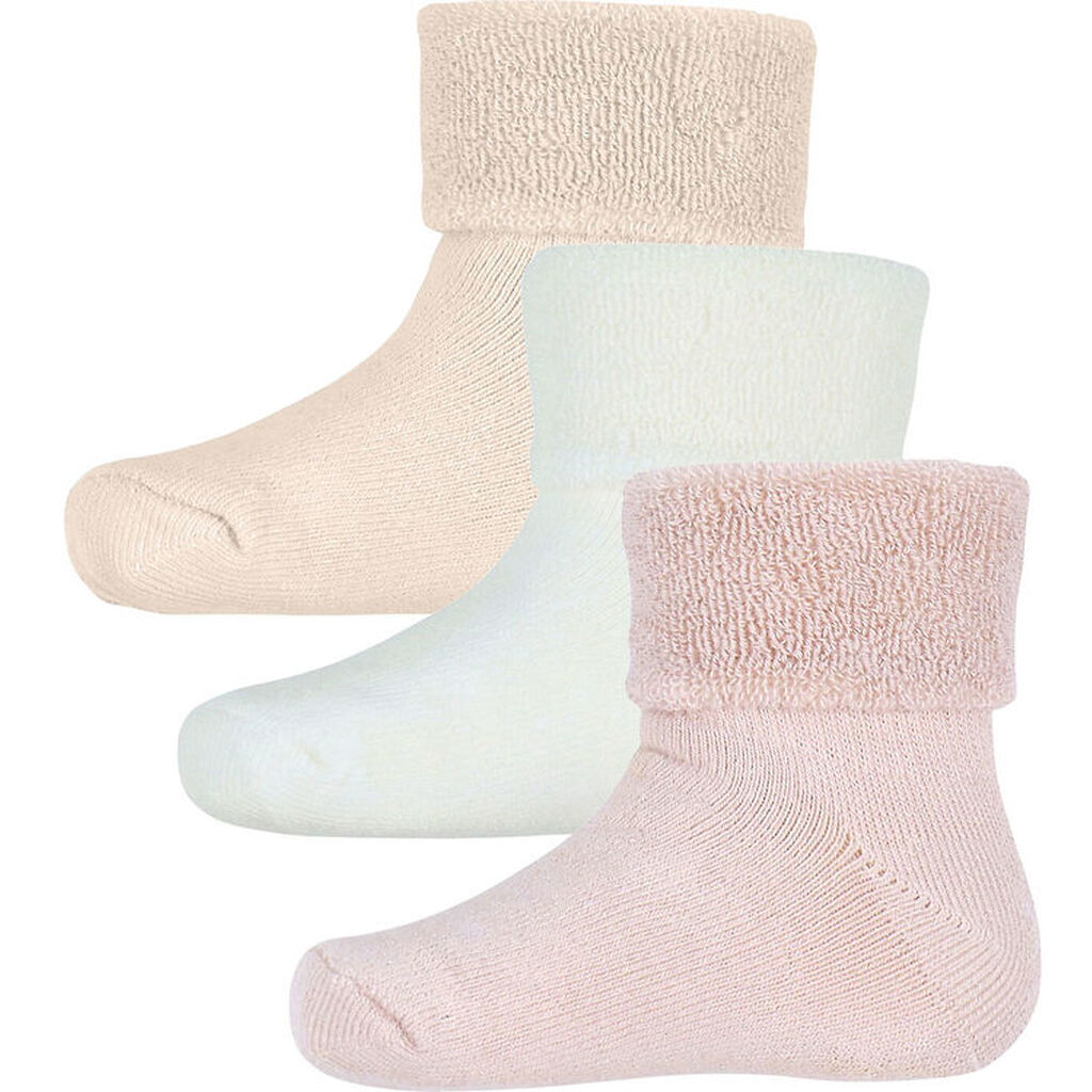 MP Strømper - Frotté - 3-pak - Pink Champagne