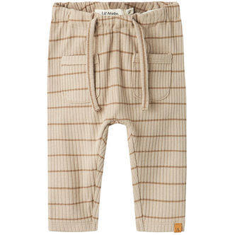 Lil' Atelier Bukser - Noos - Rib - NbmKail - Pure Cashmere m. St