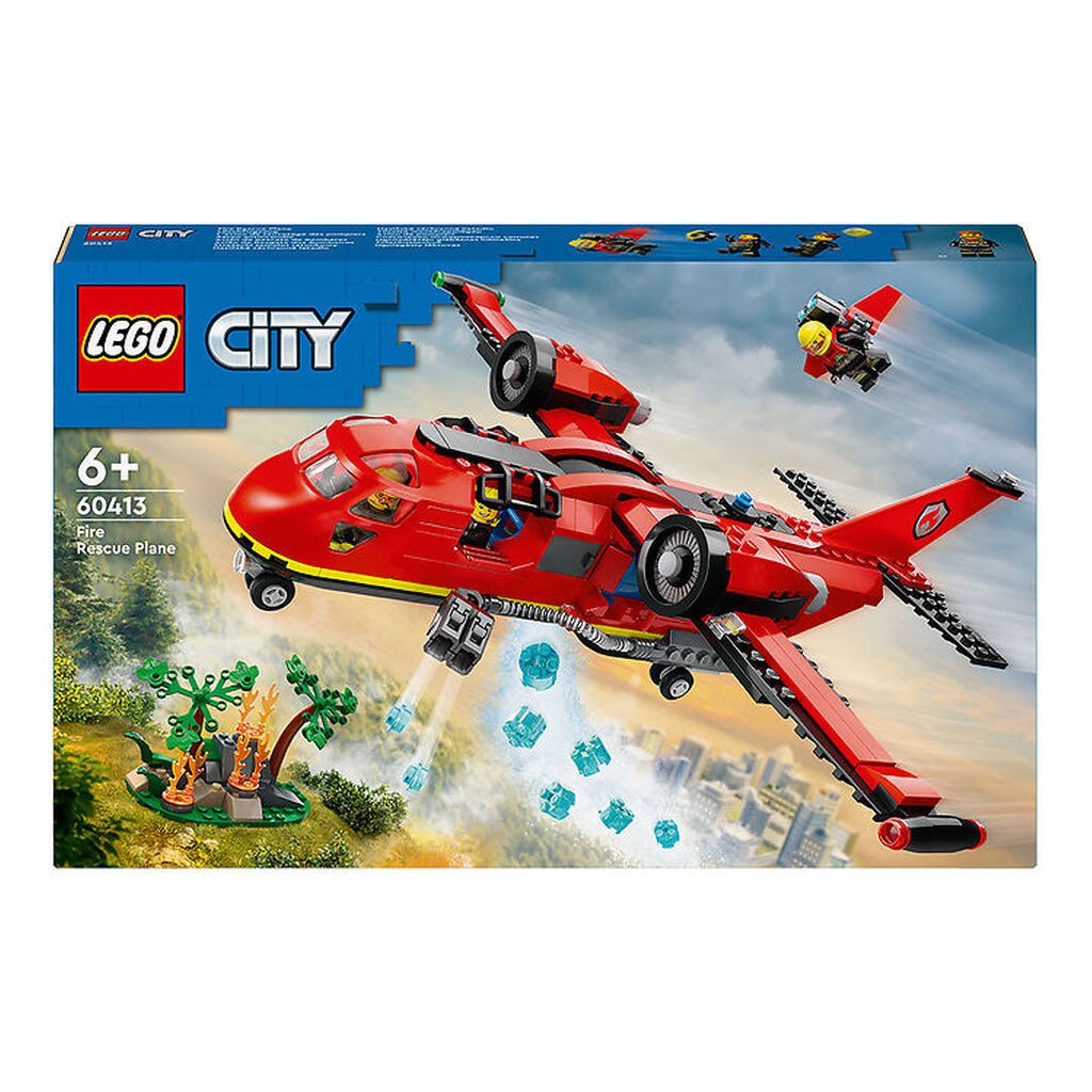 LEGOÂ® City - Brandslukningsfly 60413 - 478 Dele