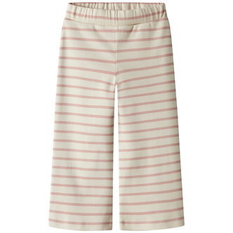 Lil' Atelier Bukser - NmfLimia - Turtledove/Misty Rose