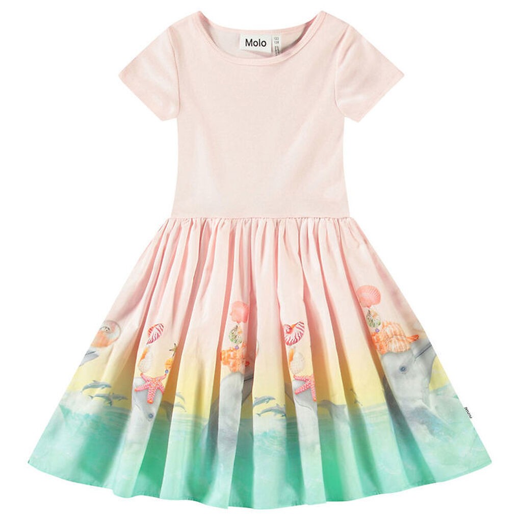 Molo Kjole - Rib - Cissa - Wave Jumping m. Delfiner