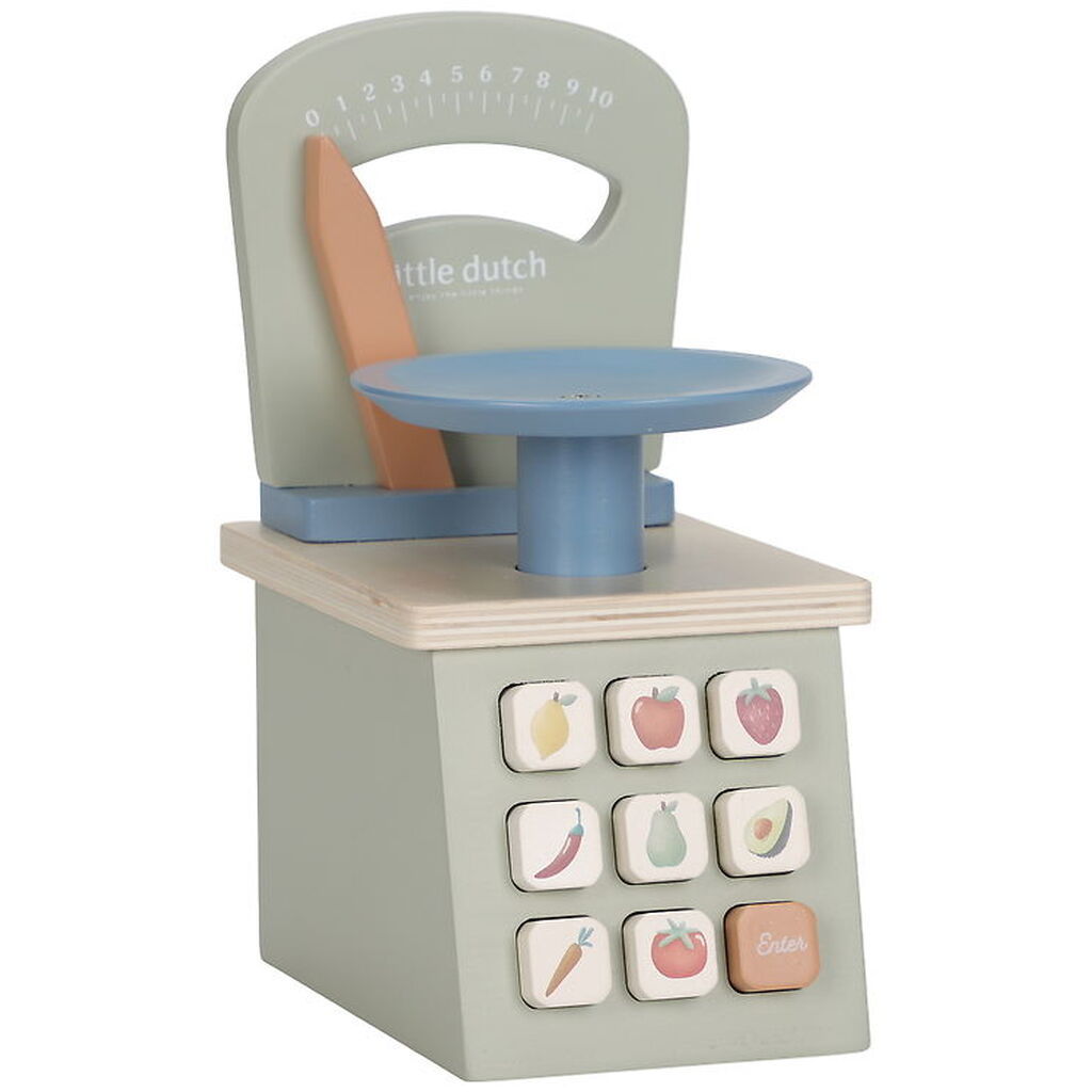 Little Dutch Legetøjsvægt - Træ - Grøn