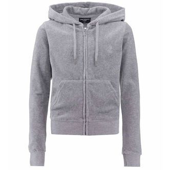 Juicy Couture Cardigan - Velour - Silver Marl