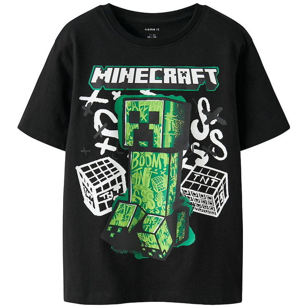 Name it T-shirt - Noos - NkmDi - Minecraft - Black