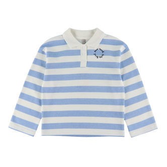 Kids Only Sweatshirt - KogEsther - Soft Chambray/White Alyssum