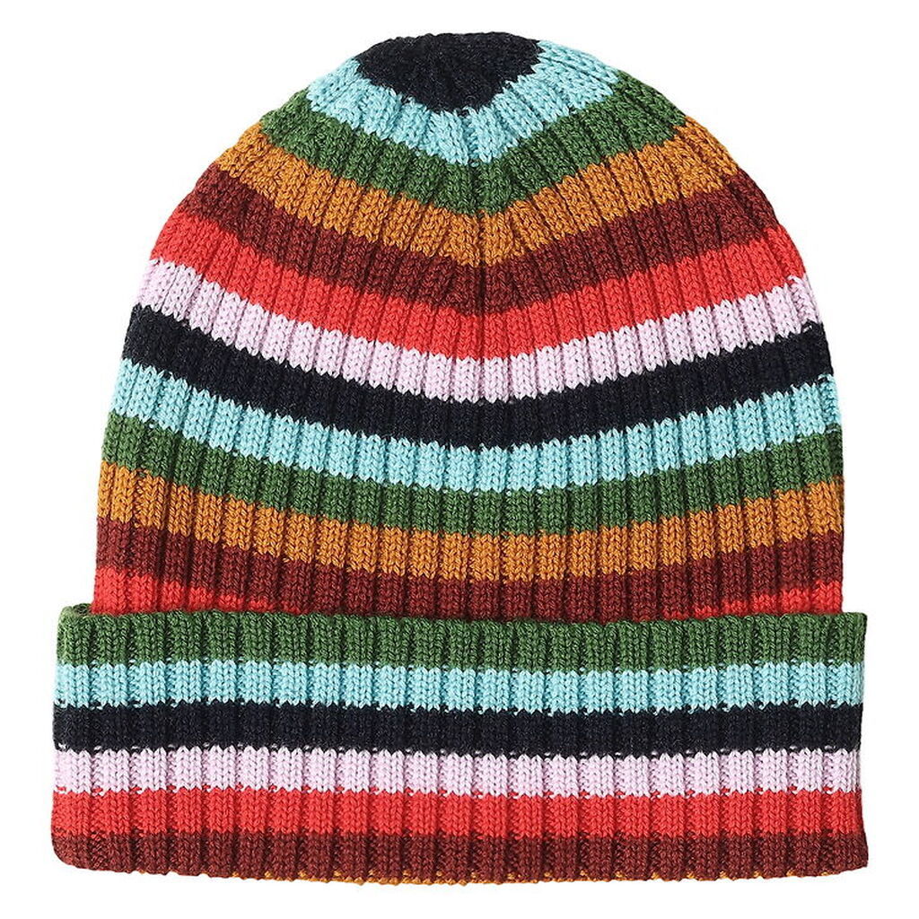 FUB Hue - Strik - Uld - Rib - Multi Stripe