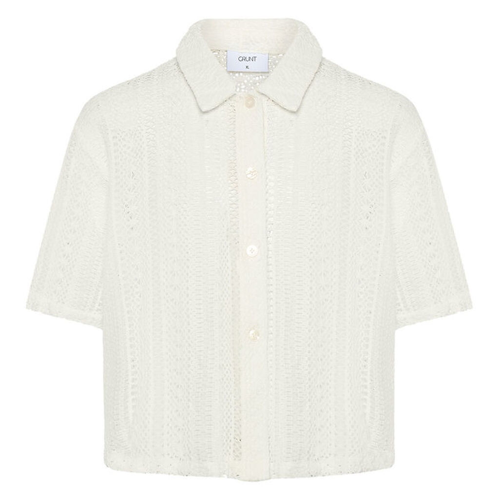 Grunt Skjorte - GRPooa Flo - Off White