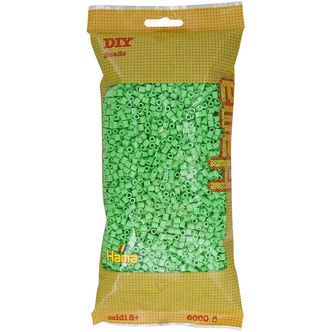 Hama Midi Perler - 6000 stk. - 115 Klar Grøn