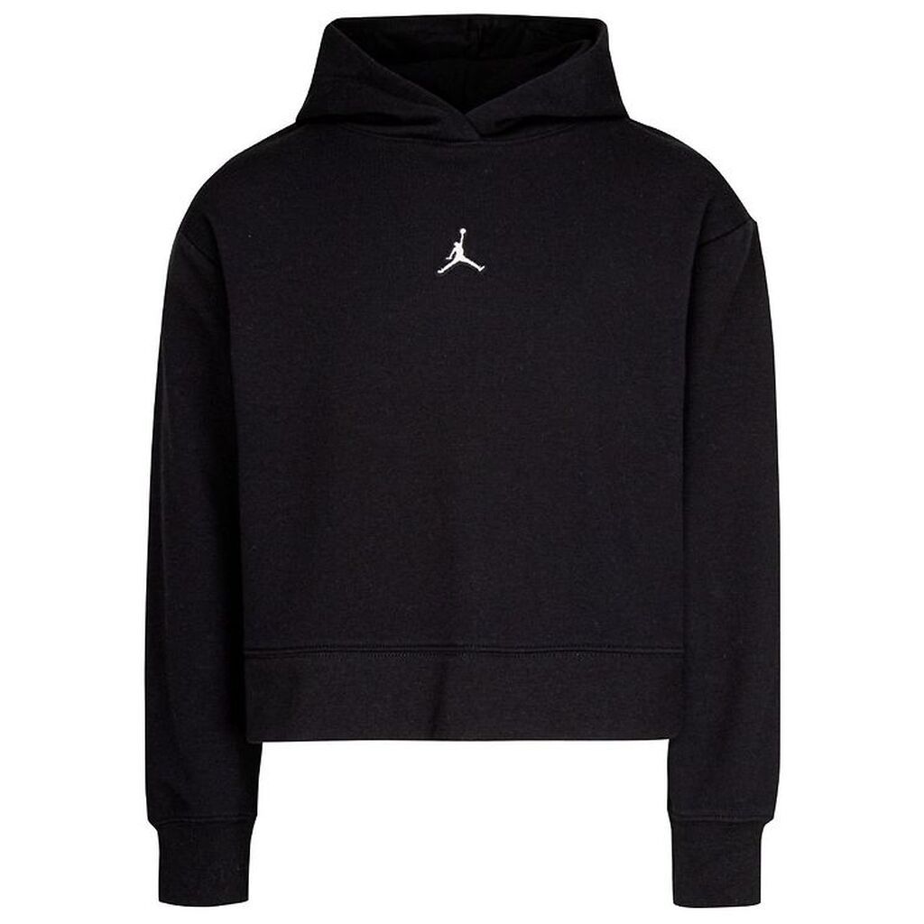 Jordan Hættetrøje - Cropped - Essentials Boxy - Sort