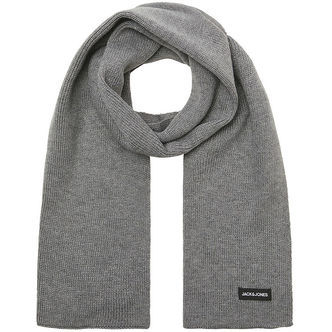 Jack & Jones Halstørklæde - Strik - JacDna - Grey Melange