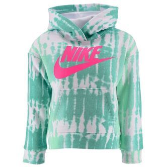 Nike Hættetrøje - Tie Dye - Mint Foam