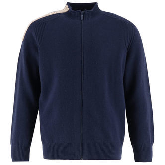 Emporio Armani Cardigan - Viskose/Uld - Naval Academy
