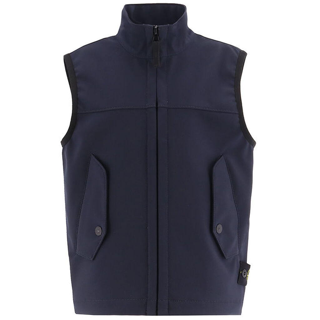 Stone Island Softshellvest - Navy Blue