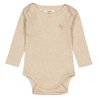 VACVAC Body l/æ - Rib - Carlet - Light latte melange