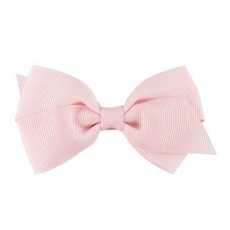 Little Wonders Hårsløjfe - Emily - 10 cm - Grosgrain - Lyserød