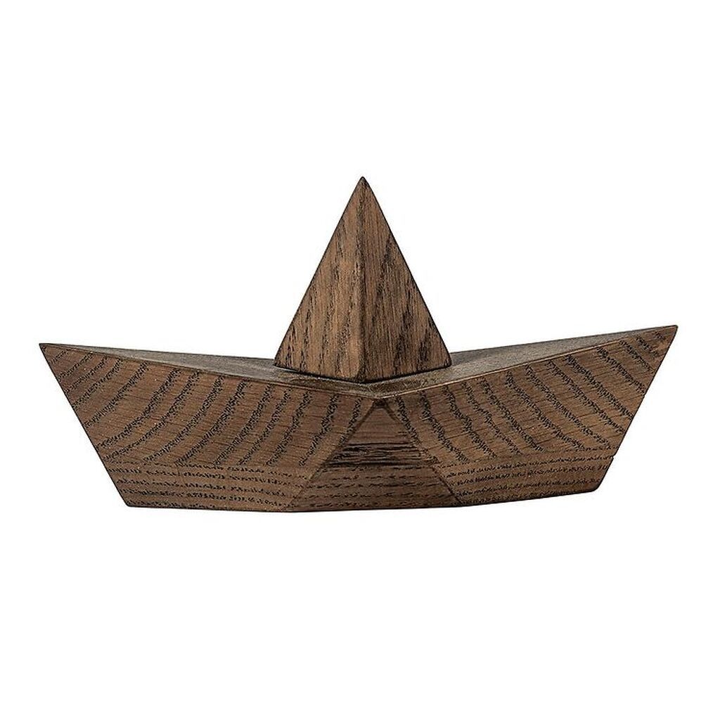 Boyhood Papirbåd - Admiral - Large - Smoke Stained