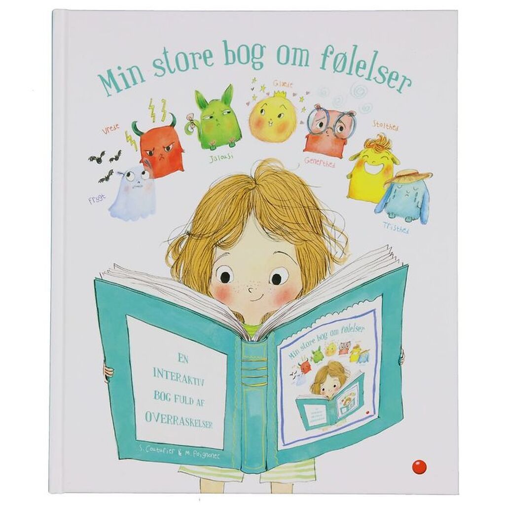 Forlaget Bolden Bog - Min Store Bog Om Følelser - Dansk
