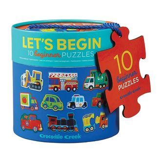 Crocodile Creek Puslespil - 10 stk. - Køretøjer