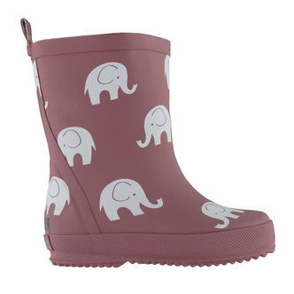 CeLaVi Gummistøvler - Burlwood m. Elefanter