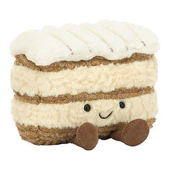 Jellycat Bamse - 11x13 cm - Amuseables Millie Mille-Feuille