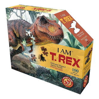 Madd Capp Puzzles Puslespil - I Am T-Rex - 100 Brikker