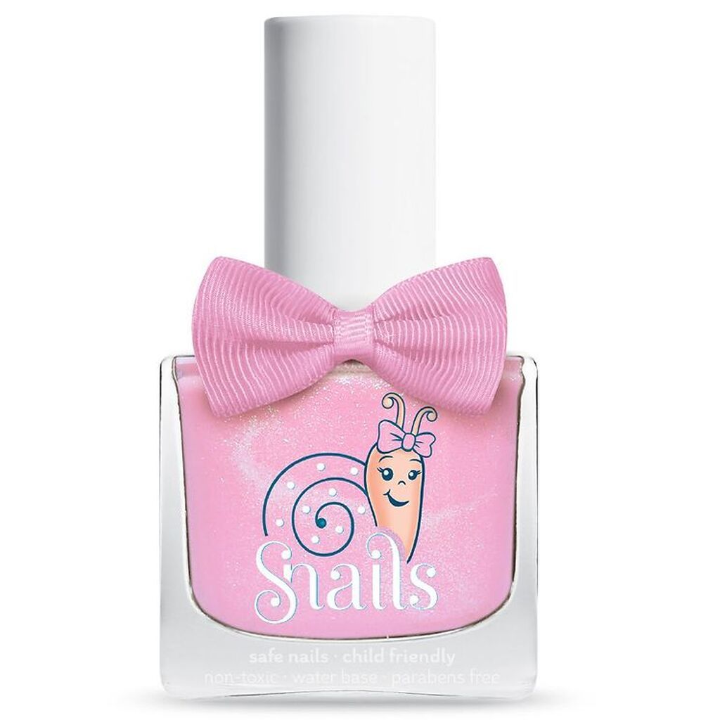 Snails Neglelak - Candy Floss - Lyserød m. Glimmer
