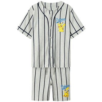 Name It Shortssæt - NkmMaska - Pokémon - Lysegråmeleret