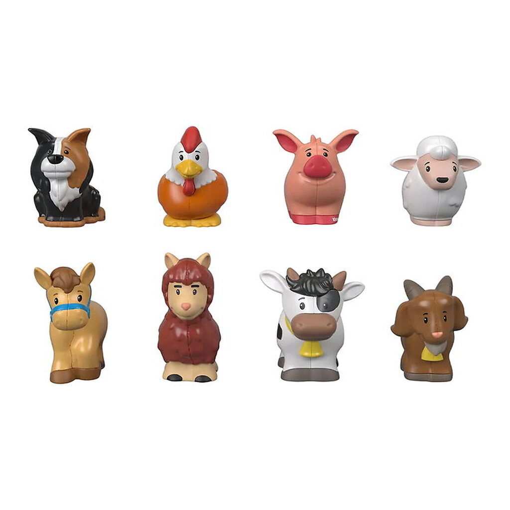 Fisher Price Figurer - 8 stk. - Little People Farm Animal Friend