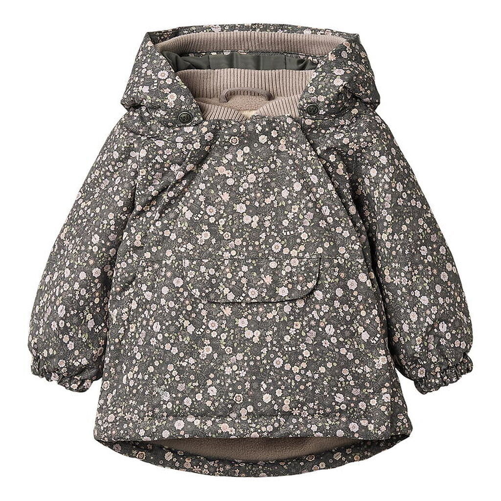 Wheat Vinterjakke - Sascha - Black Sea Open Flowers