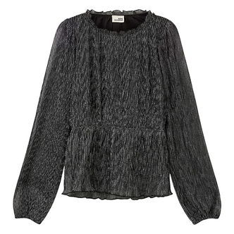 Sofie Schnoor Bluse - Allissy - Sort m. Sølv