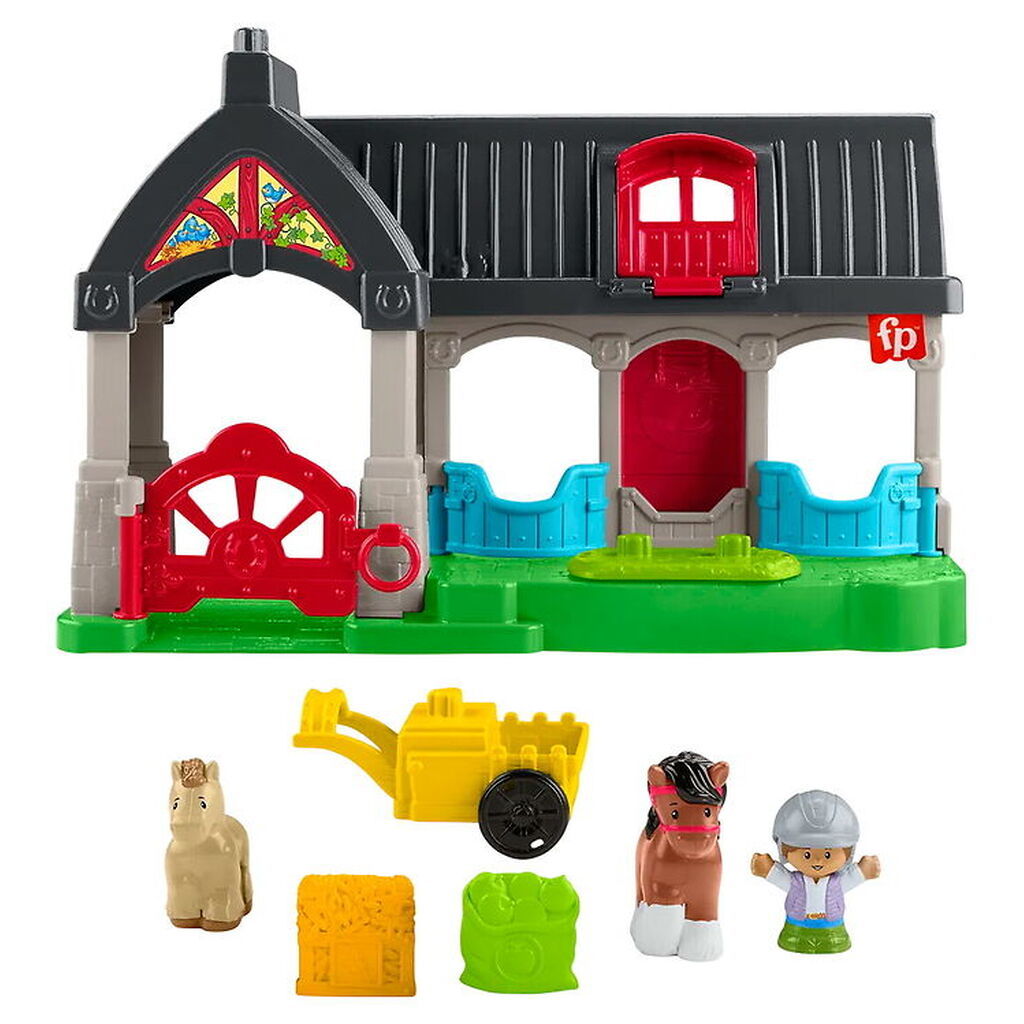 Fisher-Price Legetøj - Little People - Friendly Horse Stable