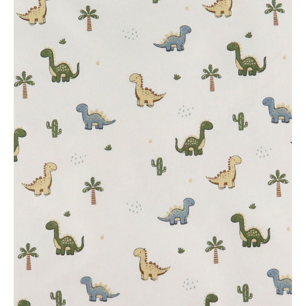Nørgaard Madsens Sengetøj - Voksen - Beige m. Dinoer