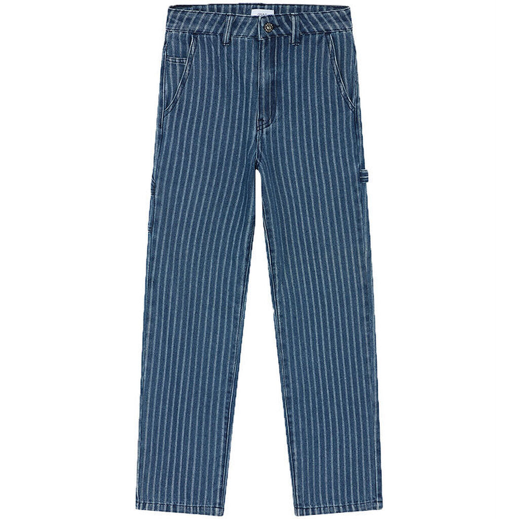 Grunt Jeans - Worker Stripe - Blue