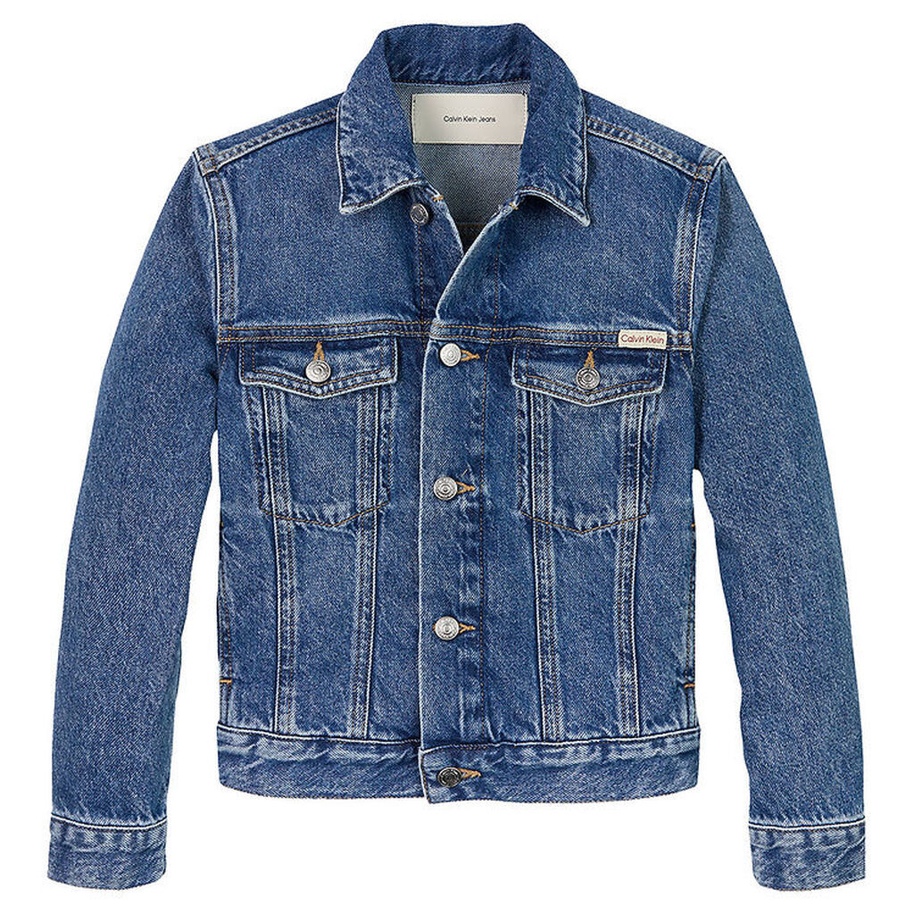 Calvin Klein Denimjakke - Bright Mid Blue