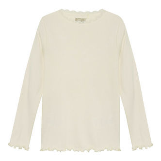 Huttelihut Bluse - Rib - Antique White