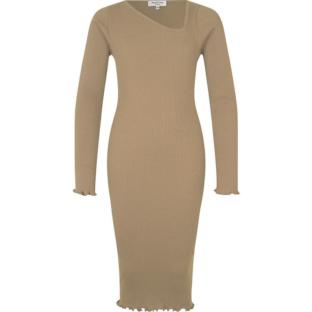 Rosemunde Kjole - Rib - Sand