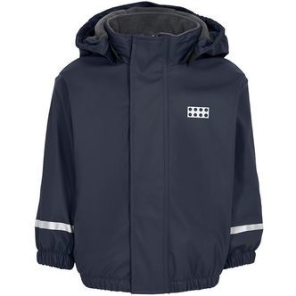 LEGOÂ® Wear Regnjakke m. Fleece - LWJunin - Navy