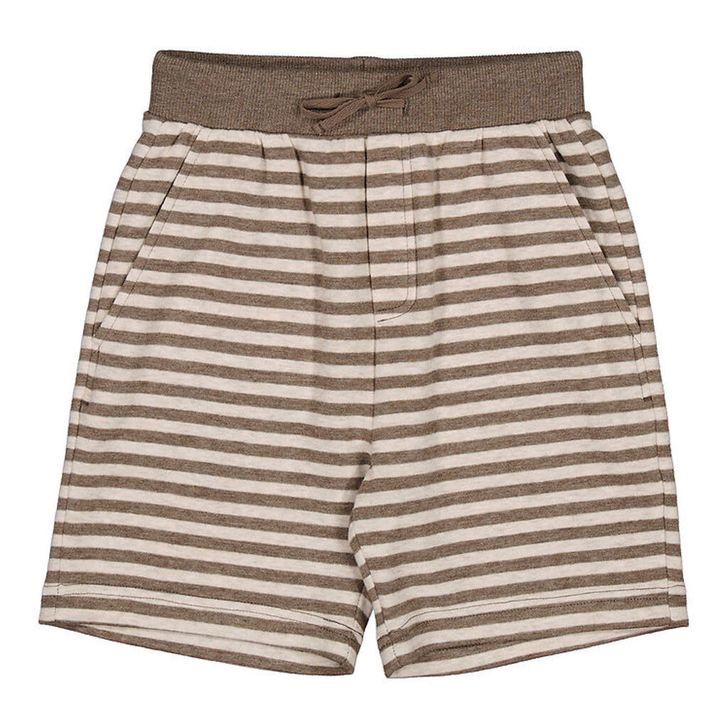 MarMar Shorts - Pelon S - Brown Stripe Melange