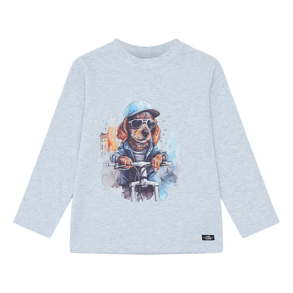 Hust and Claire Bluse - Anton - Sky Melange