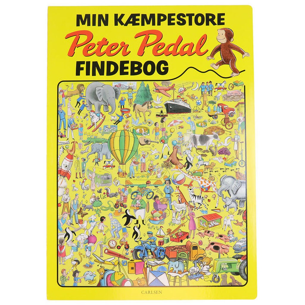 Forlaget Carlsen Bog - Min Kæmpestore Peter Pedal-Findebog - Dan
