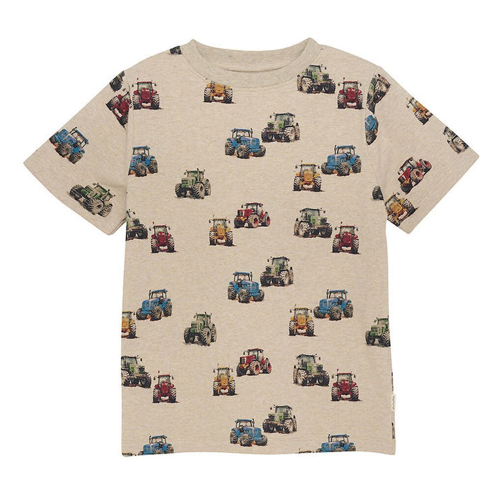 Minymo T-shirt - Beige Melange