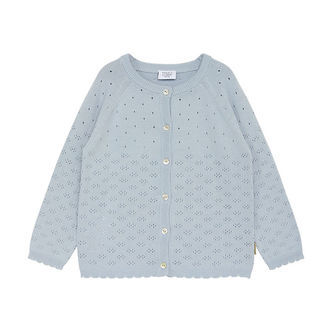 Hust and Claire Cardigan - Strik - HCCillja - Blue Flax