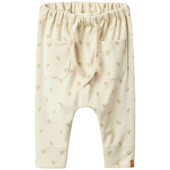Lil Atelier Bukser - Rib - Loose - NbmGago - Turtledove