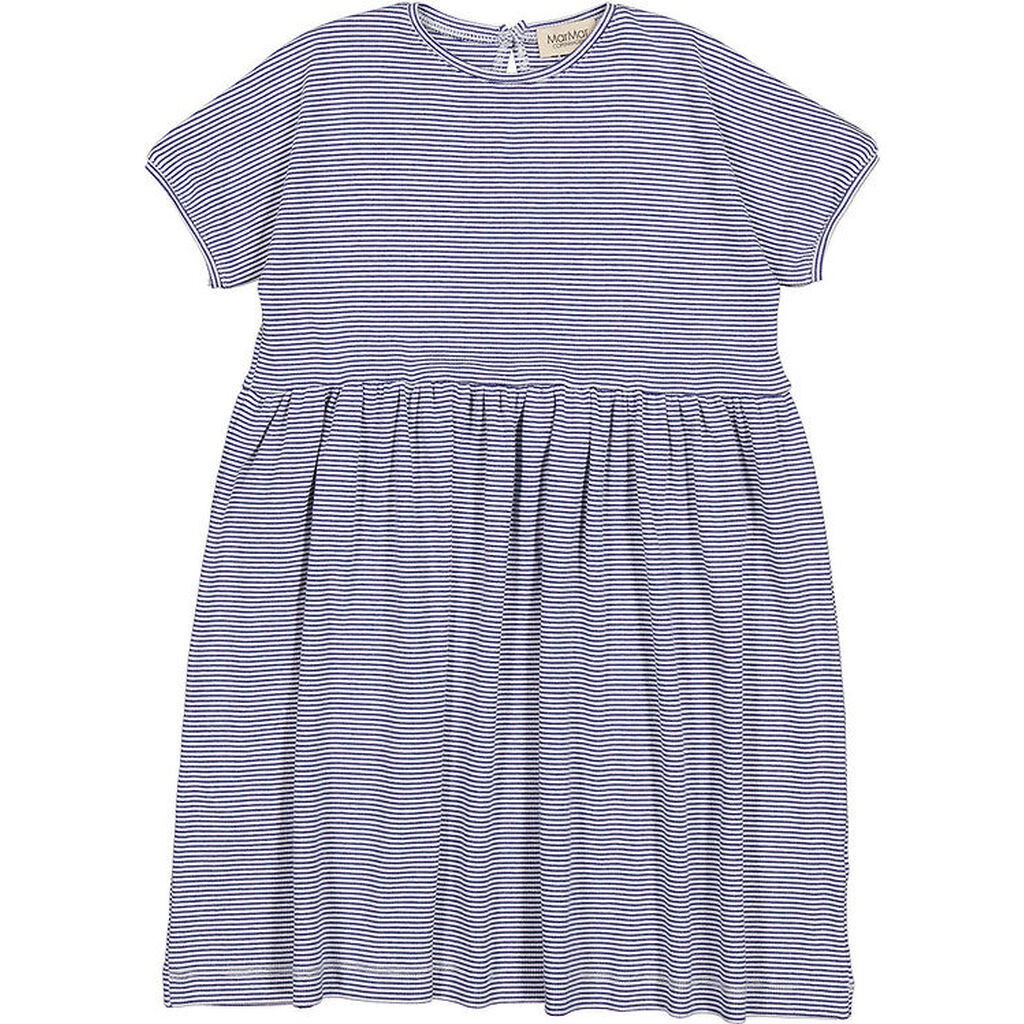 MarMar Kjole - Rib - Modal - Dioa - Blue Stripe