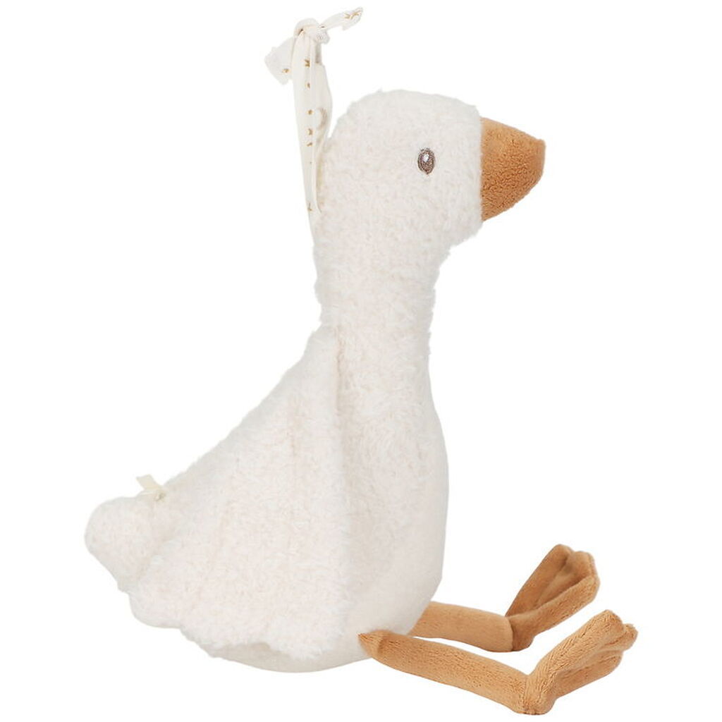 Little Dutch Bamse m. Lyd/Lys - Krammegås - Hvid