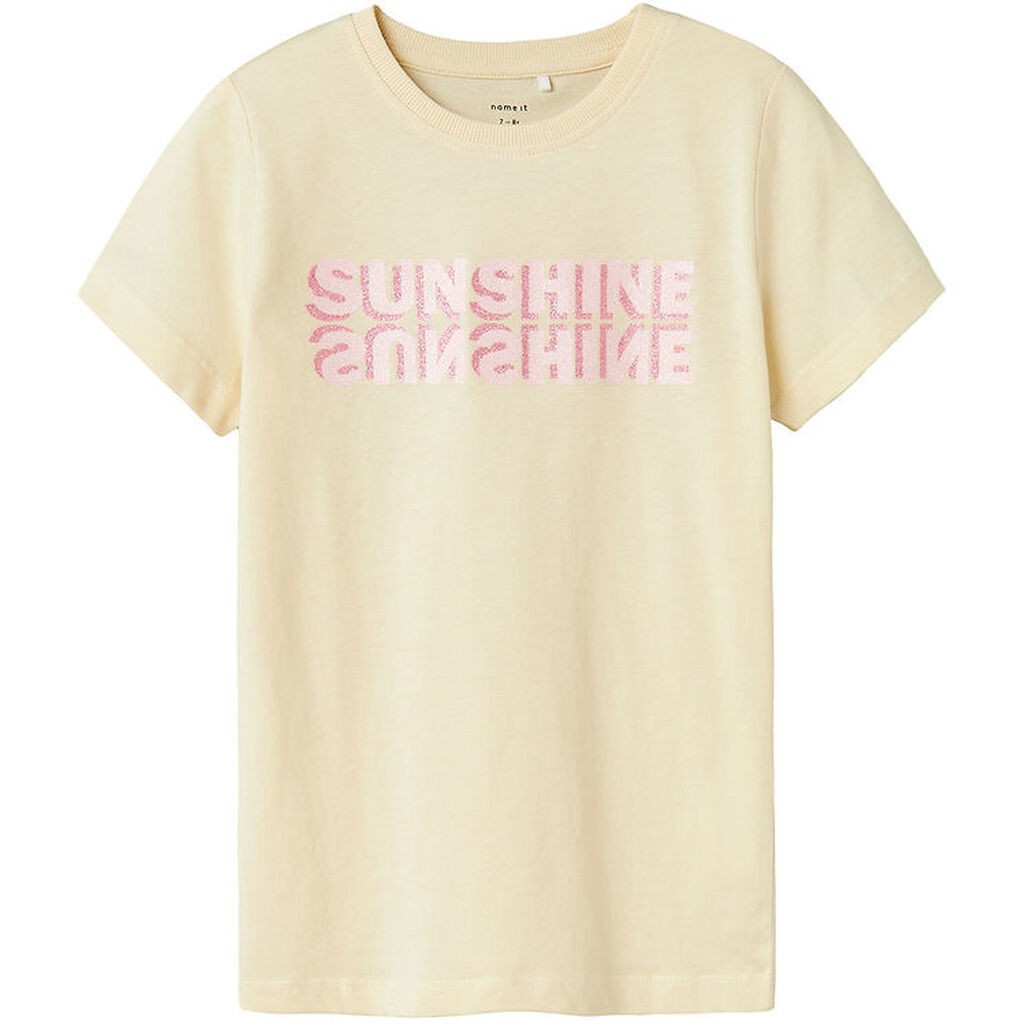 Name It T-shirt - NkfJemil - Bleached Sand