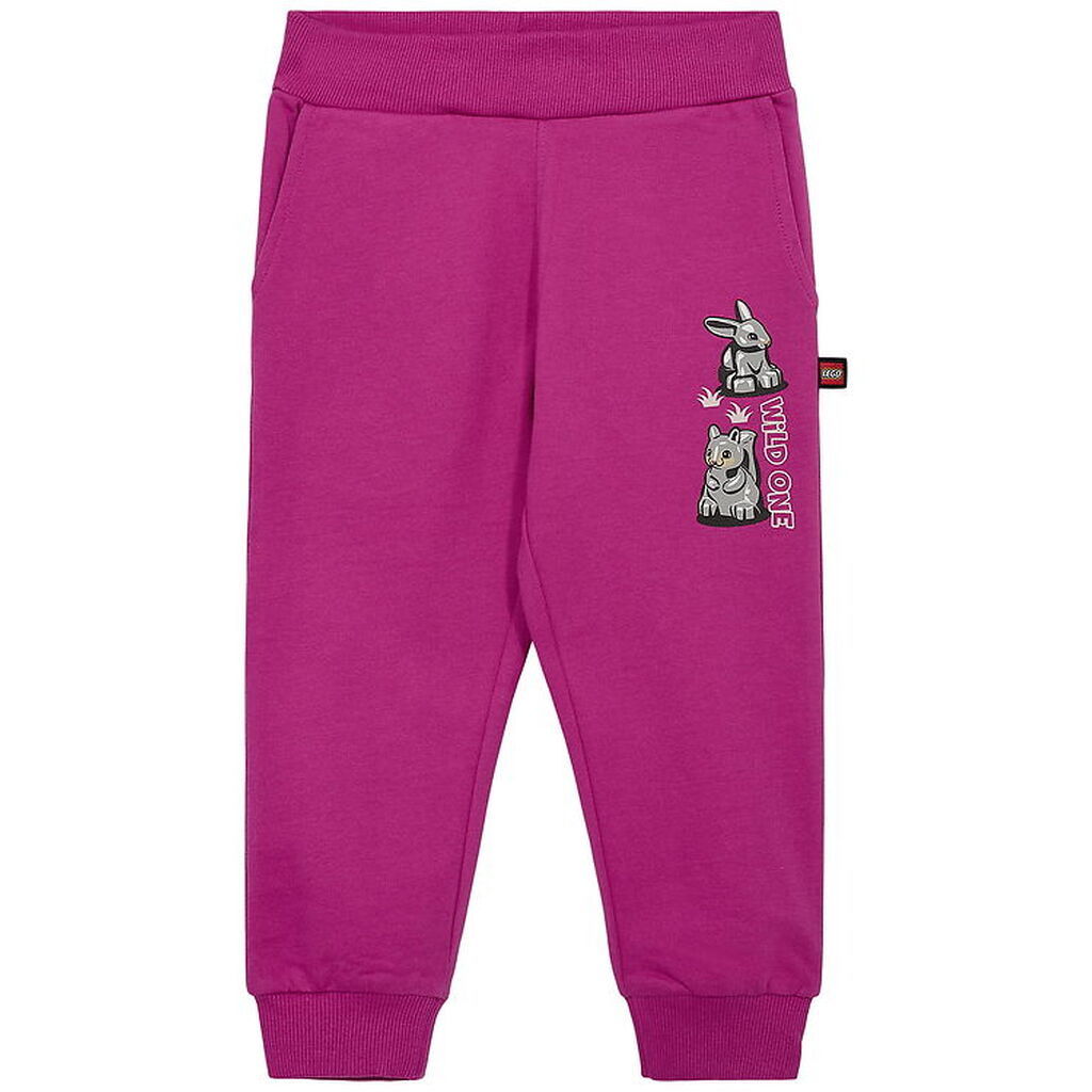 LEGOÂ® Duplo Sweatpants - LWPani 700 - Pink m. Dyr